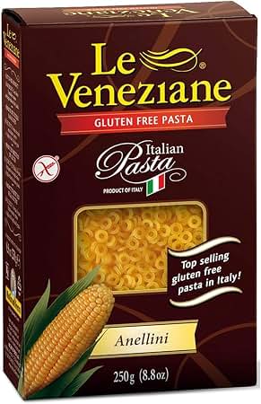 Le Veneziane - Gluten Free Anellini Pasta - 8.8 oz