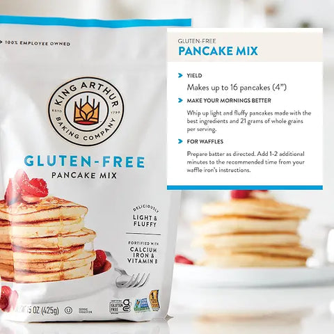 King Arthur Flour - Gluten-Free Pancake Mix - 15 oz
