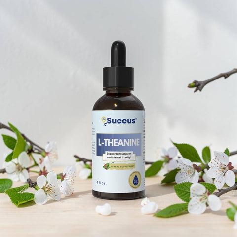 Succus - L-Theanine Liquid - 200 mg - 1 fl oz