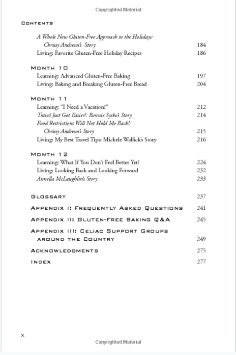gfjules - The First Year: Celiac Disease and Living Gluten Free (Print Version)