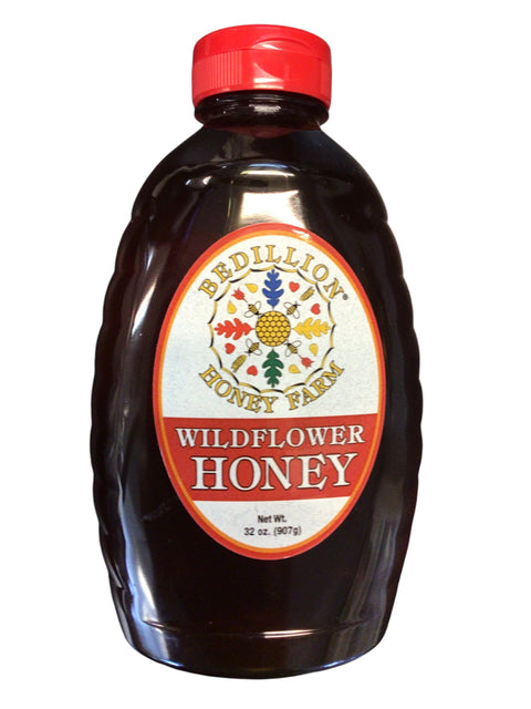Bedillion Honey Farm - Raw Wildflower Honey - 32 oz